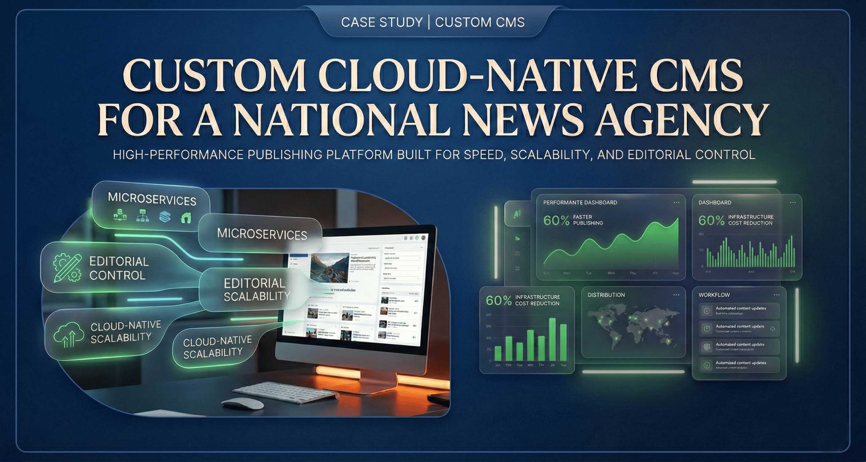 Systems That Scale: Custom Cloud-Native CMS for a News Agency