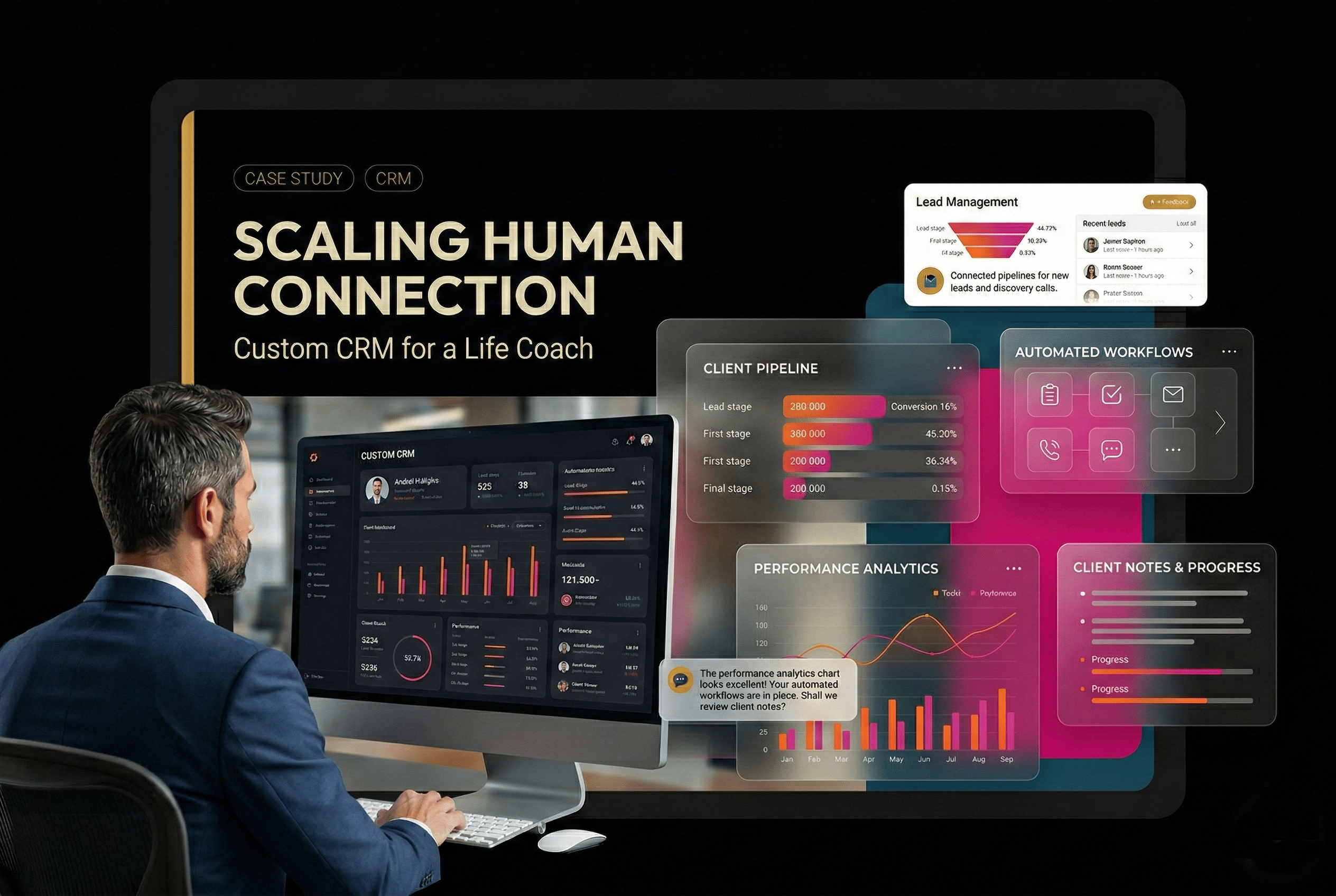 Building the Infrastructure for Impact: Custom CRM for a Life Coach