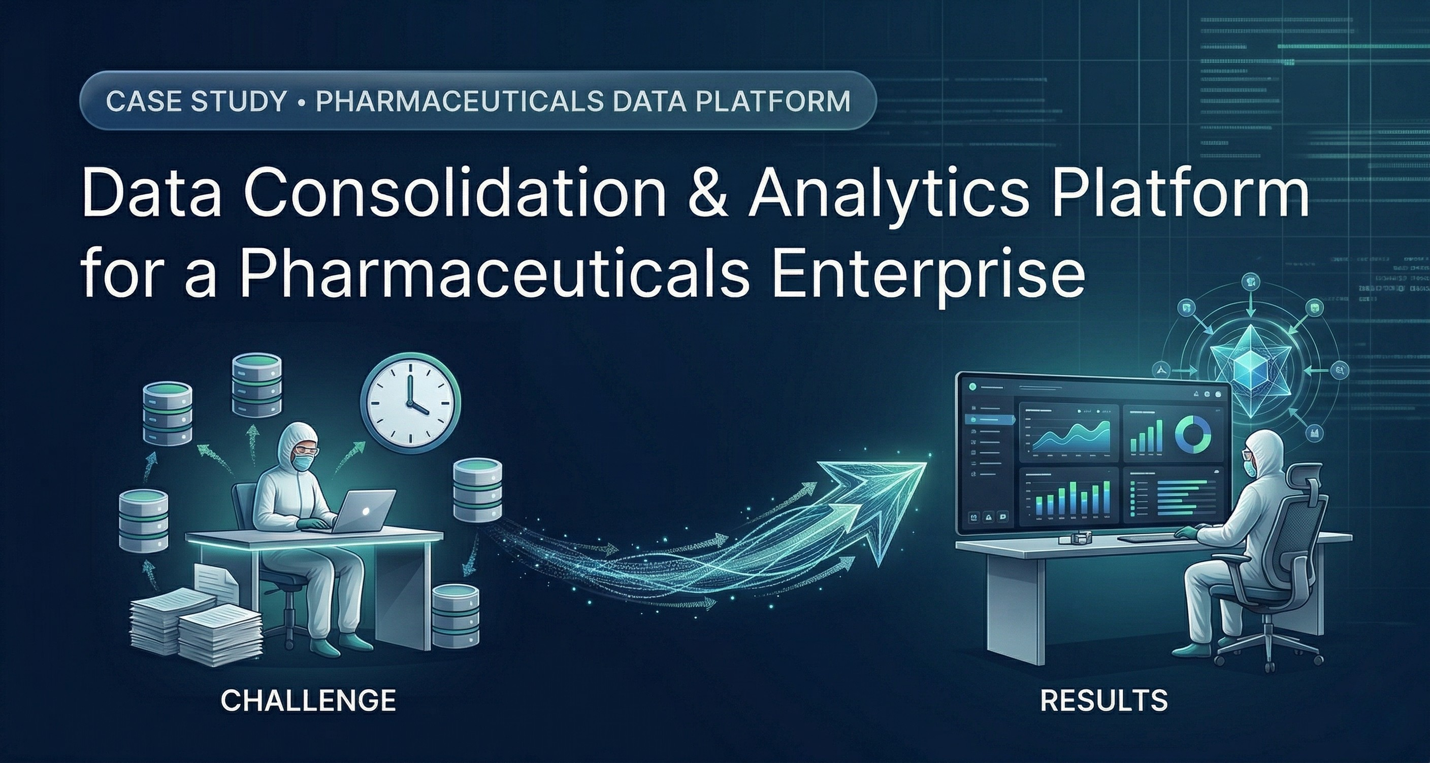 Data Consolidation & Analytics Platform for a Pharmaceuticals Enterprise
